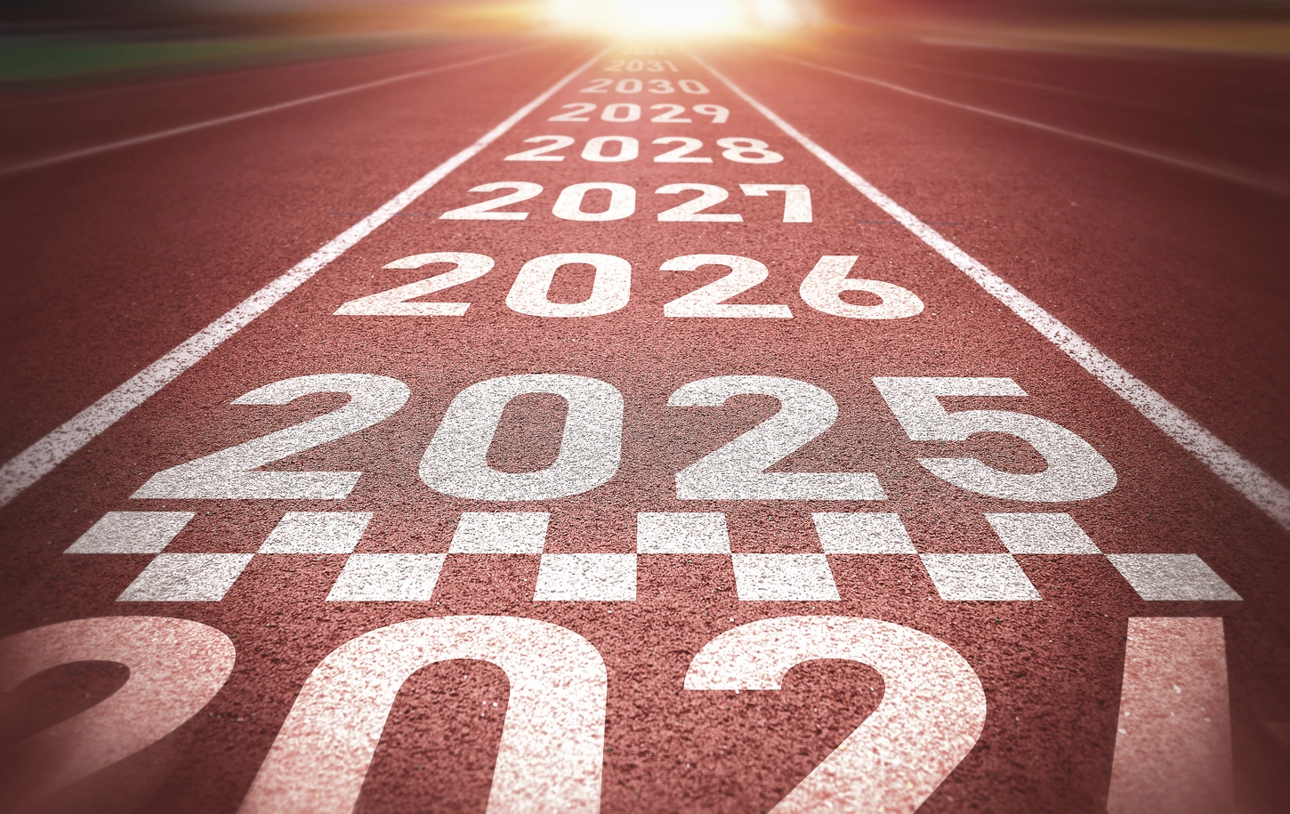 RUF - Management Consulting - Beginn des neuen Jahres. Veränderungen in den Jahren 2025, 2026, 2027 auf der Laufbahn.